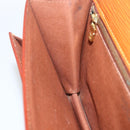 LOUIS VUITTON Epi Serie Dragonne Hand Bag Zipangu Gold M52618 LV Auth ka3076-19