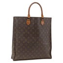 LOUIS VUITTON Monogram Sac Plat Handtasche M51140 LV Auth ka3078-1