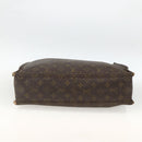 LOUIS VUITTON Monogram Sac Plat Handtasche M51140 LV Auth ka3078-11