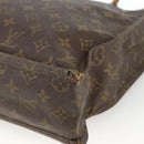 LOUIS VUITTON Monogram Sac Plat Handtasche M51140 LV Auth ka3078-12