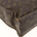 LOUIS VUITTON Monogram Sac Plat Handtasche M51140 LV Auth ka3078-15