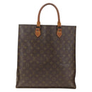 LOUIS VUITTON Monogram Sac Plat Handtasche M51140 LV Auth ka3078-2