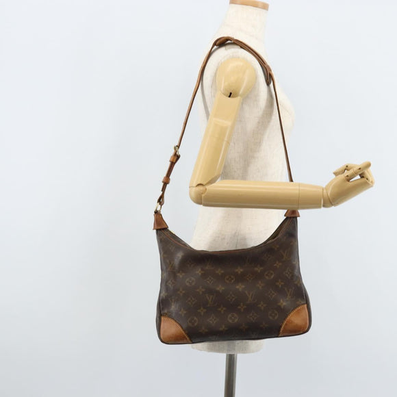 LOUIS VUITTON Monogram Boulogne 30 Umhängetasche M51265 LV Auth ka3080