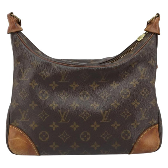 LOUIS VUITTON Monogram Boulogne 30 Umhängetasche M51265 LV Auth ka3080