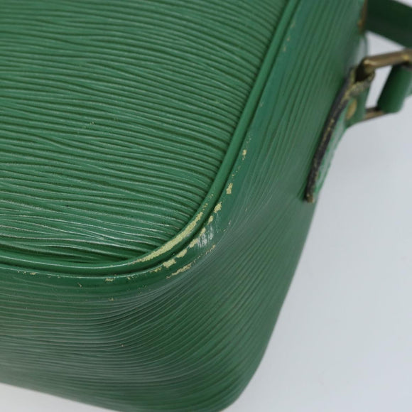 LOUIS VUITTON Epi Trocadero 27 Shoulder Bag Green M52314 LV Auth ka3082
