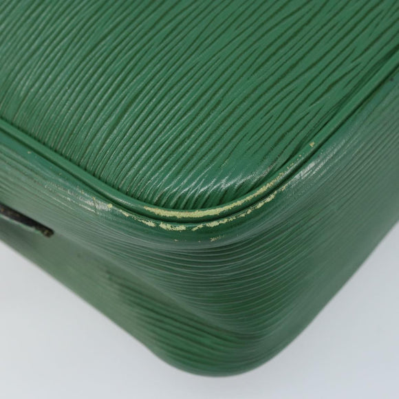 LOUIS VUITTON Epi Trocadero 27 Shoulder Bag Green M52314 LV Auth ka3082