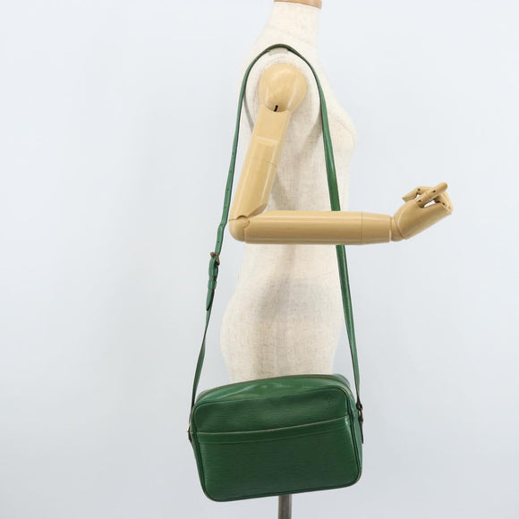 LOUIS VUITTON Epi Trocadero 27 Shoulder Bag Green M52314 LV Auth ka3082