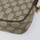 GUCCI GG Supreme Shoulder Bag PVC Beige Gold 97 02 068 Auth ka3083-10