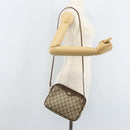 GUCCI GG Supreme Shoulder Bag PVC Beige Gold 97 02 068 Auth ka3083-21