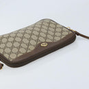 GUCCI GG Supreme Shoulder Bag PVC Beige Gold 97 02 068 Auth ka3083-6
