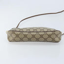 GUCCI GG Supreme Shoulder Bag PVC Beige Gold 97 02 068 Auth ka3083-9