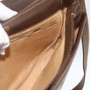 GUCCI GG Supreme Schultertasche PVC Gold Beige Auth ka3088-18