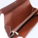 LOUIS VUITTON Monogram Portefeuille Sarah Long Wallet M61734 LV Auth ka309-10
