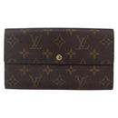 LOUIS VUITTON Monogram Portefeuille Sarah Long Wallet M61734 LV Auth ka309-13