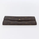 LOUIS VUITTON Monogram Portefeuille Sarah Long Wallet M61734 LV Auth ka309-6