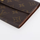 LOUIS VUITTON Monogram Portefeuille Sarah Long Wallet M61734 LV Auth ka309-7