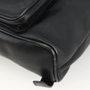 GUCCI Bamboo Backpack Leather Black Gold 003 2034 0030 Auth ka3090-15