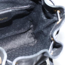 GUCCI Bamboo Backpack Leather Black Gold 003 2034 0030 Auth ka3090-19
