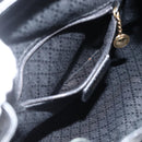 GUCCI Bamboo Backpack Leather Black Gold 003 2034 0030 Auth ka3090-22
