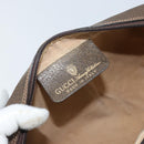 GUCCI GG Supreme Web Sherry Line Bag PVC Beige Gold 98 30 014 3553 Auth ka3094-9