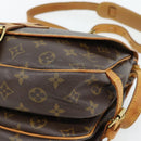 LOUIS VUITTON Monogram Saumur 30 Shoulder Bag M42256 LV Auth ka3095-10