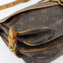 LOUIS VUITTON Monogram Saumur 30 Shoulder Bag M42256 LV Auth ka3095-13