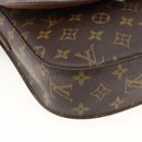 LOUIS VUITTON Monogram Saint Cloud GM Shoulder Bag M51242 LV Auth ka3097-15
