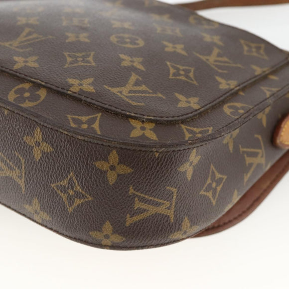 LOUIS VUITTON Monogram Saint Cloud GM Shoulder Bag M51242 LV Auth ka3097