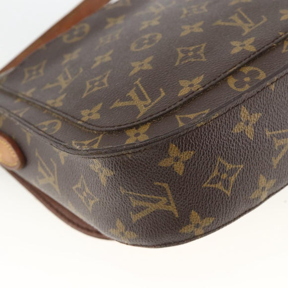 LOUIS VUITTON Monogram Saint Cloud GM Shoulder Bag M51242 LV Auth ka3097