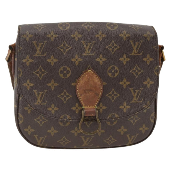 LOUIS VUITTON Monogram Saint Cloud GM Shoulder Bag M51242 LV Auth ka3097