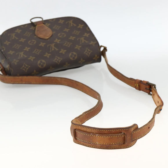 LOUIS VUITTON Monogram Saint Cloud GM Shoulder Bag M51242 LV Auth ka3097