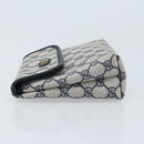 GUCCI GG Supreme Pouch PVC Navy Gold 68 039 4494 Auth ka3098-5