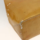LOUIS VUITTON Monogram Vernis Reade PM Hand Bag Beige M91144 LV Auth ka3100-16