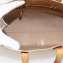 LOUIS VUITTON Monogram Vernis Reade PM Hand Bag Beige M91144 LV Auth ka3100-11