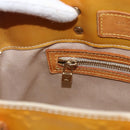 LOUIS VUITTON Monogram Vernis Reade PM Hand Bag Beige M91144 LV Auth ka3100-19