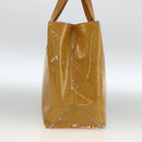 LOUIS VUITTON Monogram Vernis Reade PM Hand Bag Beige M91144 LV Auth ka3100-3
