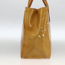 LOUIS VUITTON Monogram Vernis Reade PM Hand Bag Beige M91144 LV Auth ka3100-4
