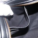 FENDI Versace collaboration Shoulder Bag Leather Black Gold Auth ka3101V-19