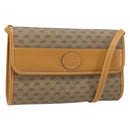 GUCCI Micro GG Supreme Shoulder Bag PVC Beige Gold 004 89 1041 Auth ka3102-1