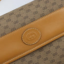 GUCCI Micro GG Supreme Shoulder Bag PVC Beige Gold 004 89 1041 Auth ka3102-14