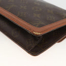 LOUIS VUITTON Monogram Pochette Dam GM Clutch Bag M51810 LV Auth ka3103-14
