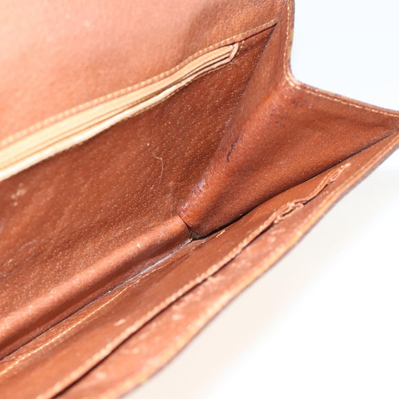 LOUIS VUITTON Monogram Pochette Dam GM Clutch Bag M51810 LV Auth ka3103