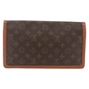 LOUIS VUITTON Monogram Pochette Dam GM Clutch Bag M51810 LV Auth ka3103-2