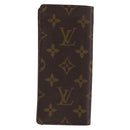LOUIS VUITTON Monogram Etui Lunette Simple Glasses Case LV Auth ka311-2