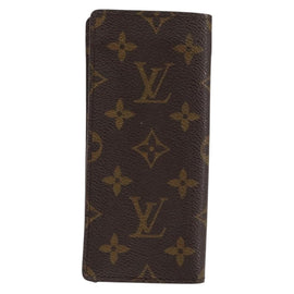 LOUIS VUITTON Monogram Etui Lunette Simple Glasses Case LV Auth ka311 - 0