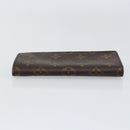 LOUIS VUITTON Monogram Etui Lunette Simple Glasses Case LV Auth ka311-4