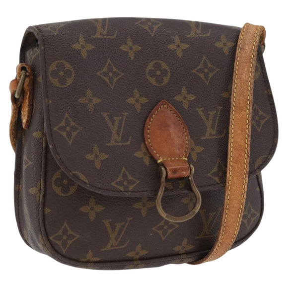 LOUIS VUITTON Monogram Saint Cloud MM Shoulder Bag M51243 LV Auth ka3112