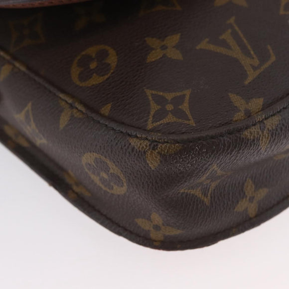 LOUIS VUITTON Monogram Saint Cloud MM Shoulder Bag M51243 LV Auth ka3112