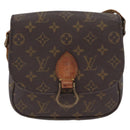 LOUIS VUITTON Monogram Saint Cloud MM Shoulder Bag M51243 LV Auth ka3112-13
