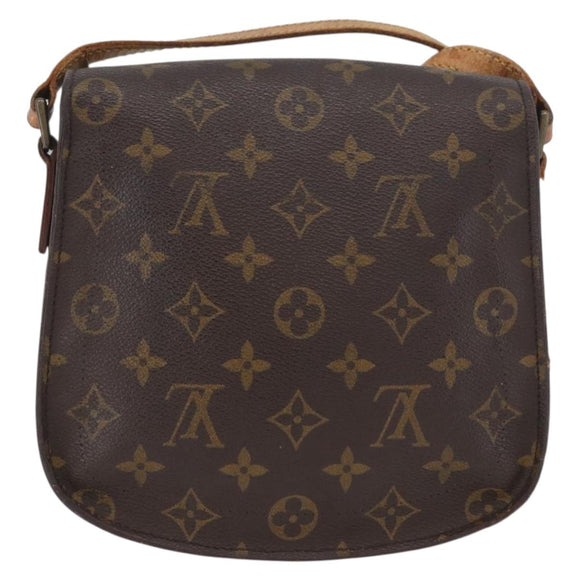 LOUIS VUITTON Monogram Saint Cloud MM Shoulder Bag M51243 LV Auth ka3112